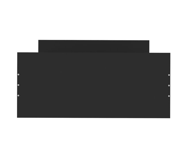 Conforama Estructura De Cama Madera Contrachapada Negra 90x190 Cm