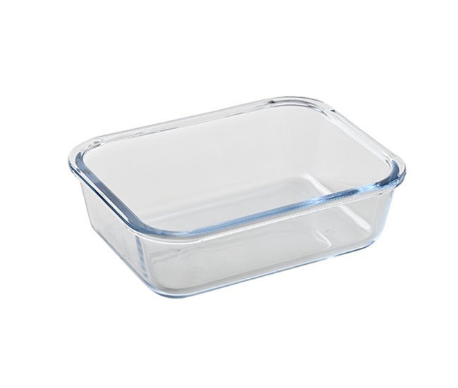 Conforama Fiambrera San Ignacio Verde 1 L Vidrio De Borosilicato