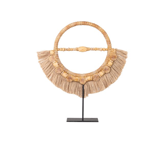 Conforama Figura Collar Decoracion Resina 33x7x37 Cm