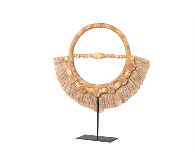 Conforama Figura Collar Decoracion Resina 33x7x37 Cm