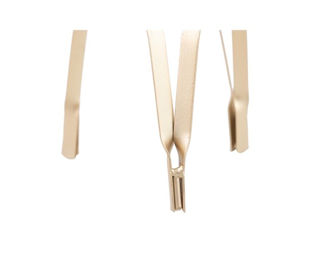 Conforama Figura Decoracion Metal Cristal 14x14x20 Cm