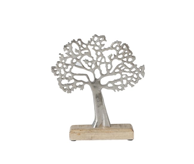 Conforama Figura decorativa árbol TINA material metal
