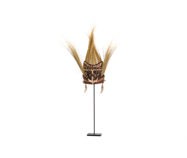 Conforama Figura Decorativa Conchas Mad. Natural 20x20x80 Cm
