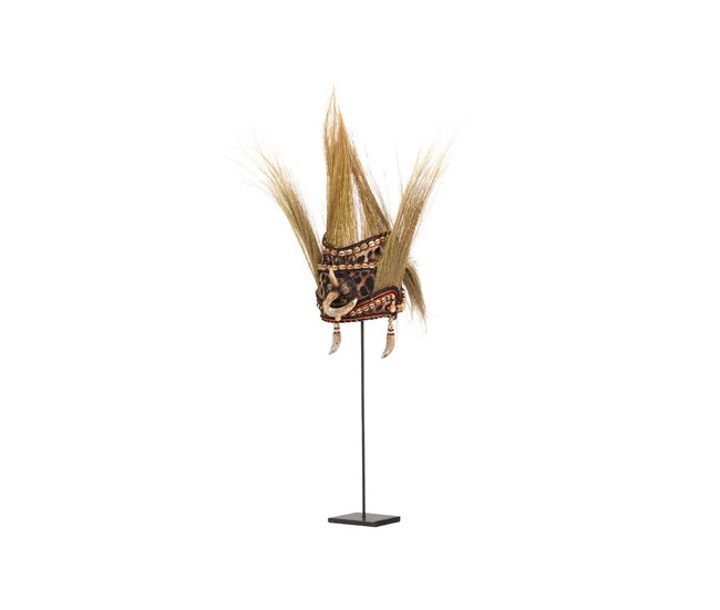 Conforama Figura Decorativa Conchas Mad. Natural 20x20x80 Cm
