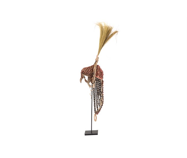 Conforama Figura Decorativa Conchas Mad. Natural 27x20x98 Cm
