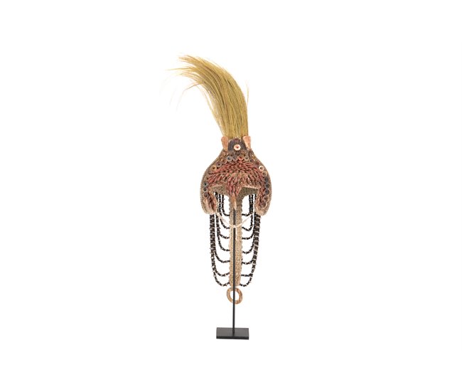 Conforama Figura Decorativa Conchas Mad. Natural 27x20x98 Cm