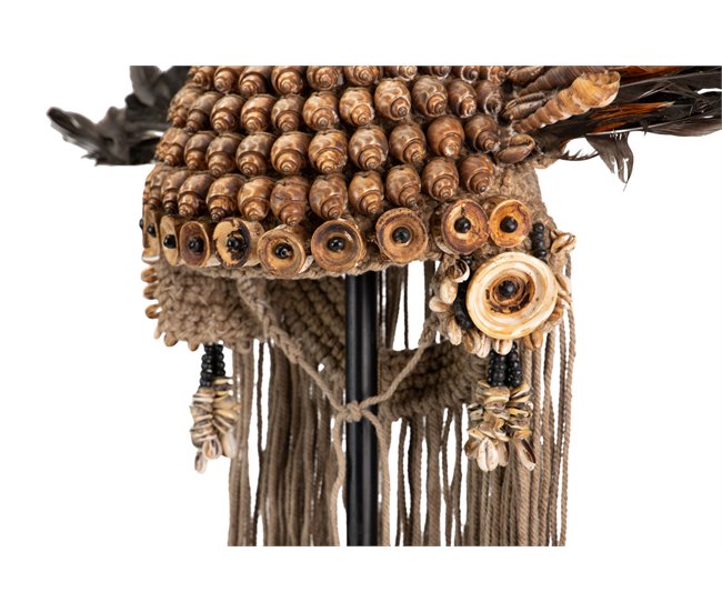 Conforama Figura Decorativa Conchas Mad. Natural 55x30x80 Cm