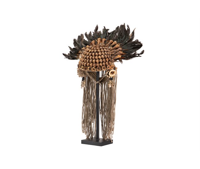 Conforama Figura Decorativa Conchas Mad. Natural 55x30x80 Cm