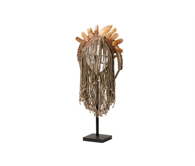 Conforama Figura Decorativa Fibras Naturales 34x13x80 Cm