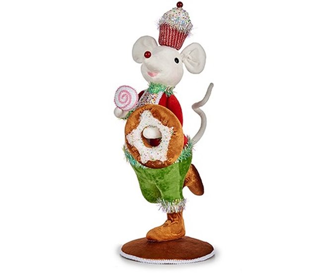 Conforama Figura Decorativa Ratón 20 X 55 X 24 Cm (2 Unidades)