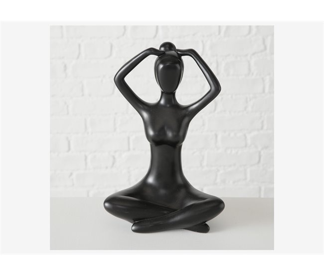 Conforama Figura Decorativa YOGA Negra Surtida Marca BOLTZE