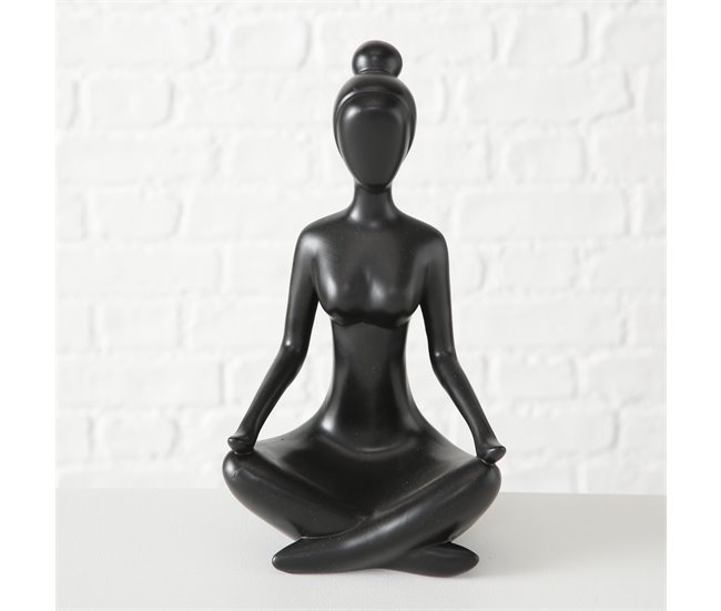 Conforama Figura Decorativa YOGA Negra Surtida Marca BOLTZE
