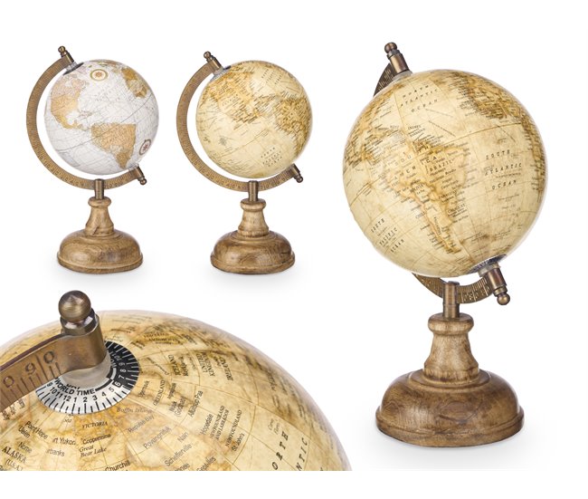 Conforama Figura GLOBO TERRÁQUEO De 12 5cm Colores Surtidos Marca CONFORAMA