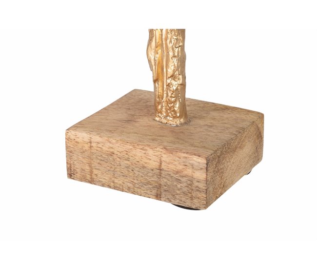 Conforama Figura Hombre Poliresina Madera Mango 9x9x61 Cm