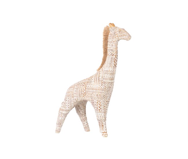 Conforama Figura Jirafa Decoracion Resina 23x10x34 Cm