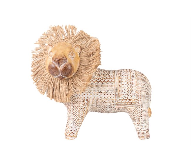 Conforama Figura Leon Decoracion Resina 26x13x24 Cm