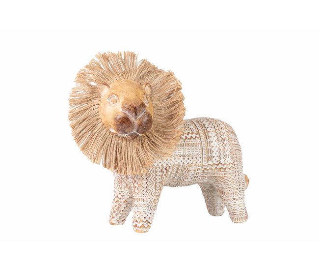 Conforama Figura Leon Decoracion Resina 26x13x24 Cm