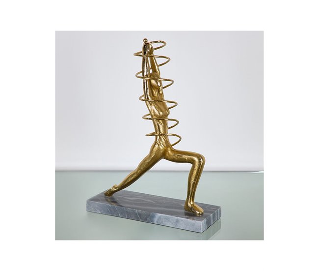 Conforama Figura Presume De Casa Olimpo27.5*37.5*10negro/doradometal/marmol