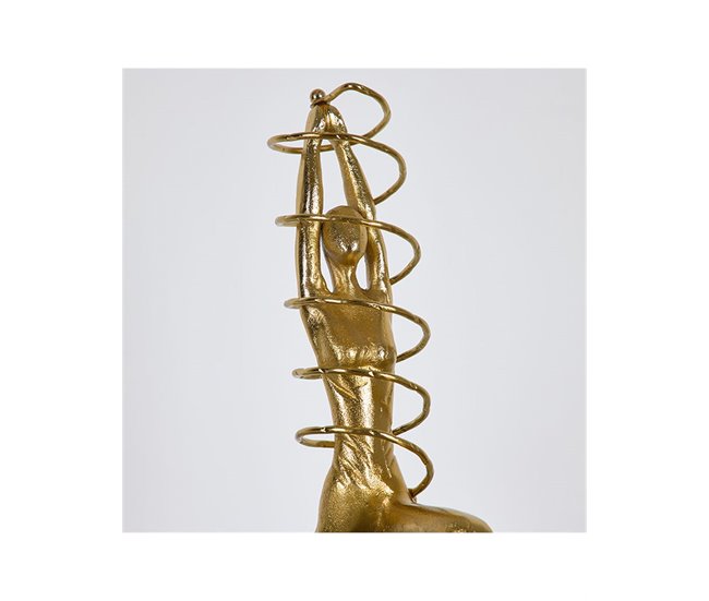 Conforama Figura Presume De Casa Olimpo27.5*37.5*10negro/doradometal/marmol