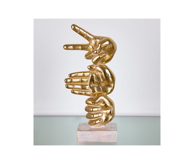 Conforama Figura Presume De Casa Ontario16*34.5*10doradoresina