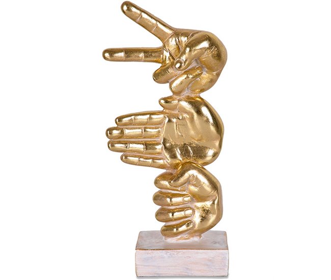 Conforama Figura Presume De Casa Ontario16*34.5*10doradoresina