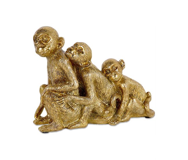 Conforama Figura Presume De Casa Resina24*18.5*8.5doradoresina