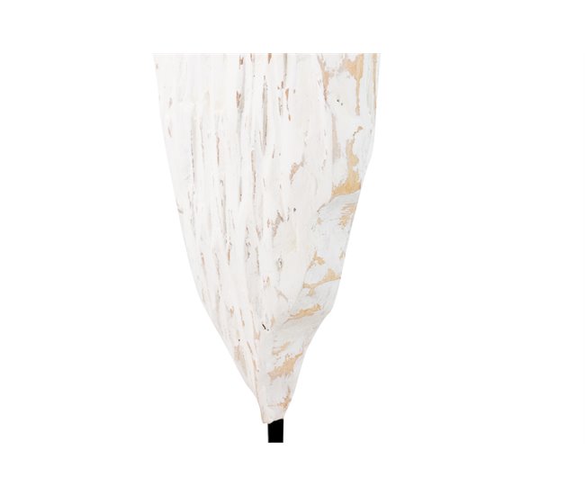 Conforama Figura Señora Metal Madera Mango 21x9x67 Cm