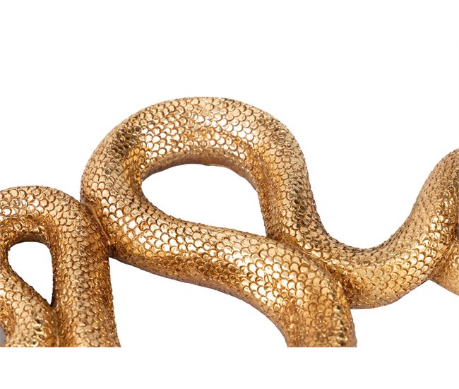 Conforama Figura Serpiente Decoracion Resina 53x23x5 Cm
