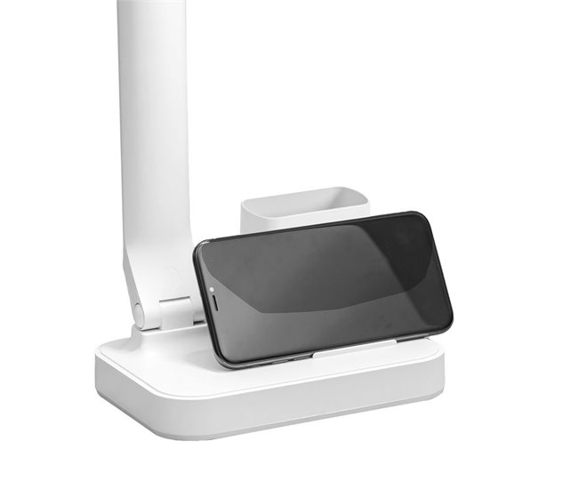 Conforama Flexo Acrilico Color Blanco Serie Bosco 17cm