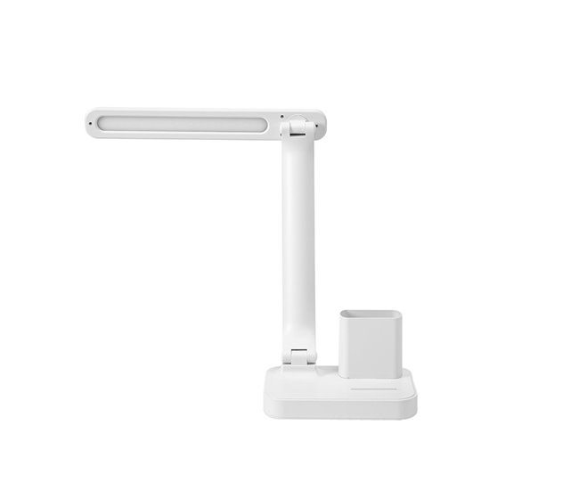 Conforama Flexo Acrilico Color Blanco Serie Bosco 17cm
