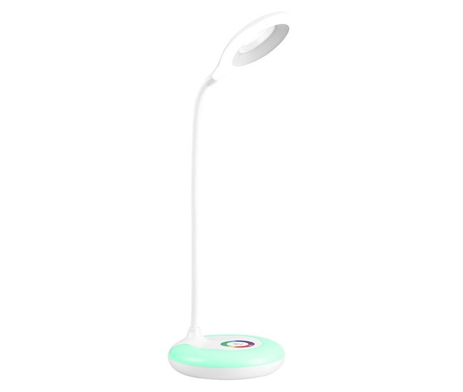 Conforama Flexo Acrilico Color Blanco Serie Mistico 13cm