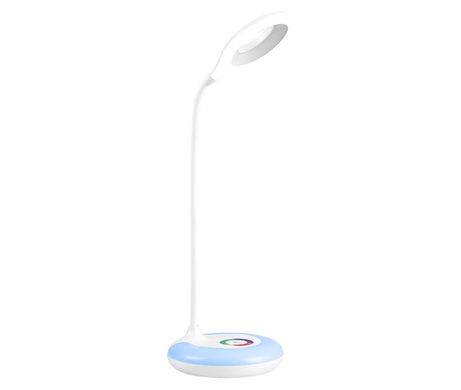 Conforama Flexo Acrilico Color Blanco Serie Mistico 13cm