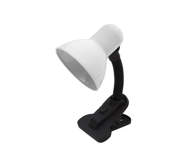 Conforama Flexo Metal Color Blanco Serie Yezco 12cm