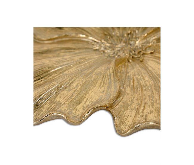 Conforama Flor Presume De Casa Resina 41*42.5*3 Dorado Resina