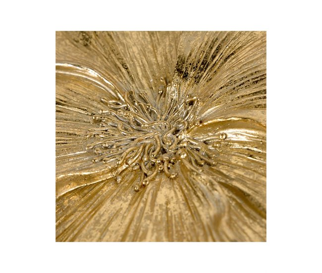 Conforama Flor Presume De Casa Resina 41*42.5*3 Dorado Resina