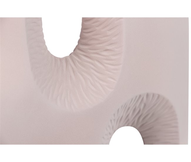 Conforama Florero Ceramica Color Rosado Zante 32x9x37 Cm