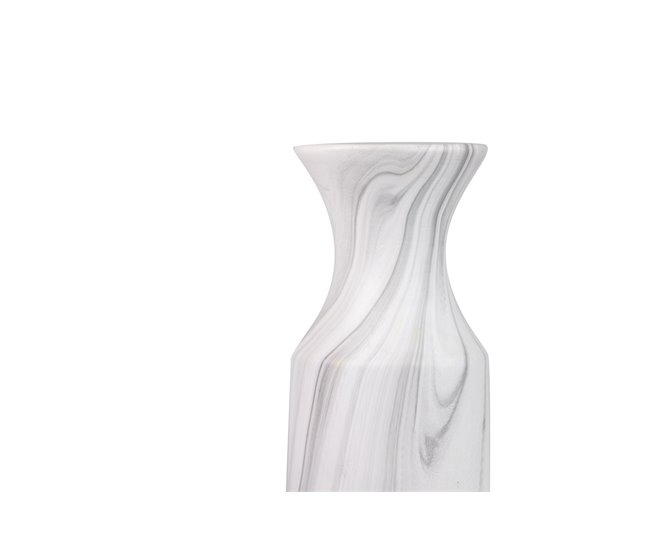 Conforama Florero Ceramica Efecto Marmol 11x11x30 Cm