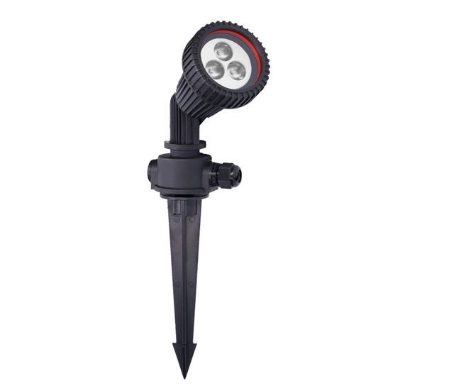 Conforama Forlight Tidian (4 Unidades) Foco Proyector Exterior Para Jardín Con IP65. Proyector Con Pincho Para Césped