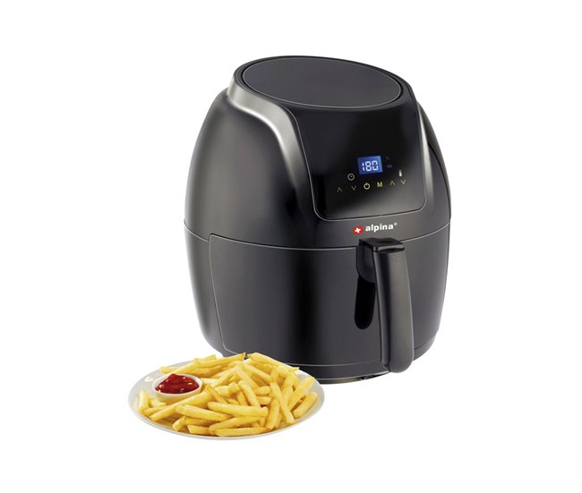 Conforama Freidora ALPINA 8711252254210 SIN ACEITE 5L 1800W DIGITAL