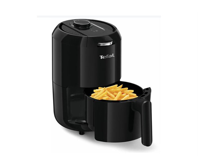 Conforama Freidora sin aceite MOULINEX EASY FRY & GRILL negra