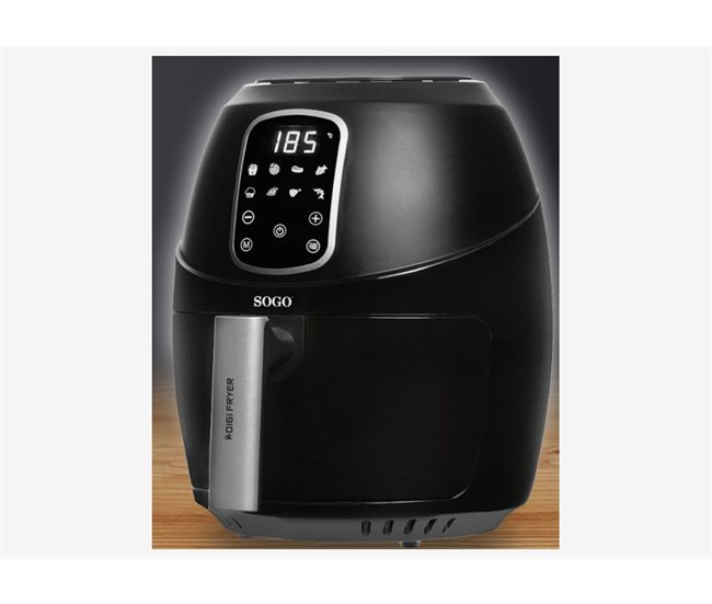 Conforama Freidora SOGO FRE-SS-10805 sin aceite 3 5 litros negra