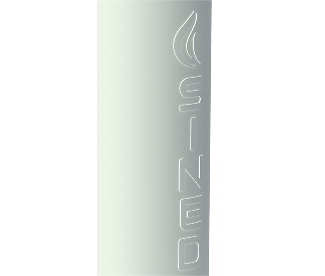 Conforama Fuente De Jardín Blanca Con Agua Fría Equipada Con Manguera. Bandeja De Recogida De Agua Con Rejilla De Aluminio Para Recoger Las Hojas. Manguera Flexible Interna. Doble Conexión De Agua. Para Actividades Al Aire Li