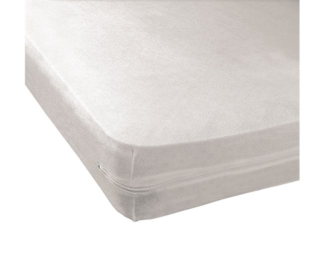 Conforama Funda Colchón Elastico Rizo Algodón 80X190 - Moonia