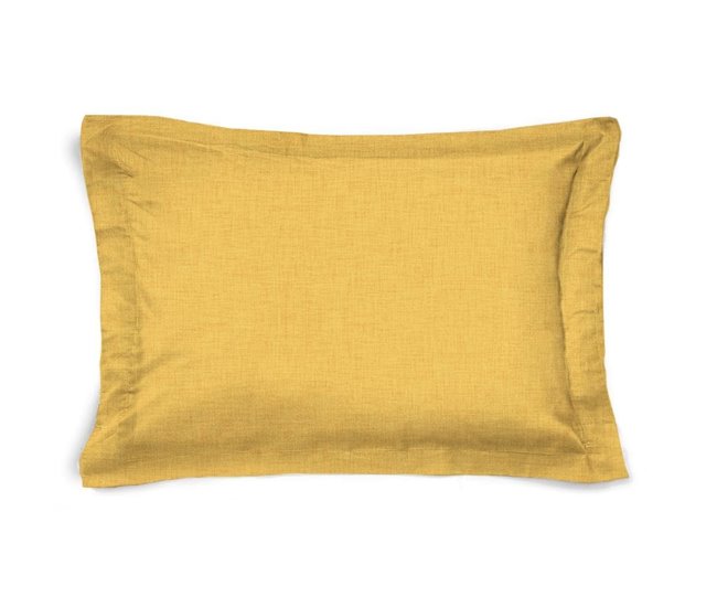 Conforama Funda cuadrante Textura Amarilla Textura - Amarillo - 50x70