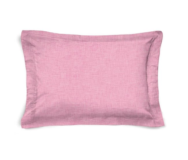 Conforama Funda cuadrante Textura Textura - Rosa - 50x70
