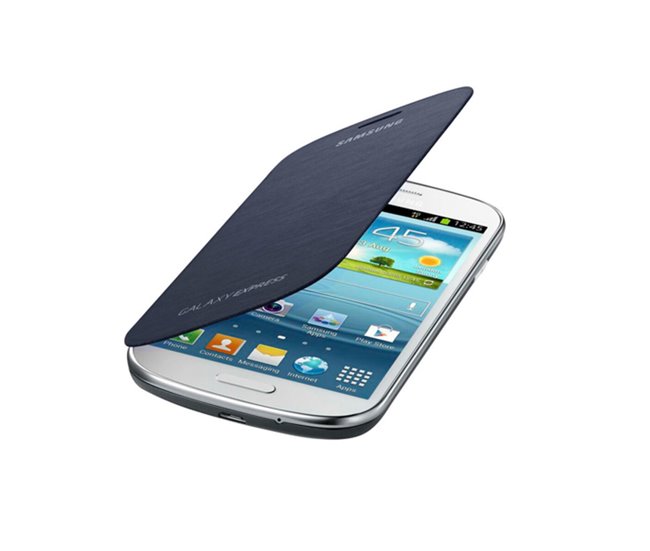 Conforama Funda Folio Para Móvil Samsung Galaxy Express I8730 Azul