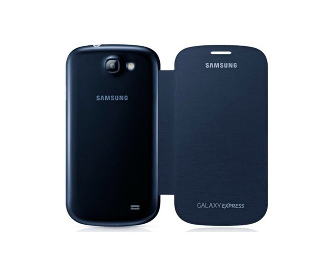Conforama Funda Folio para Móvil Samsung Galaxy Express I8730 Azul