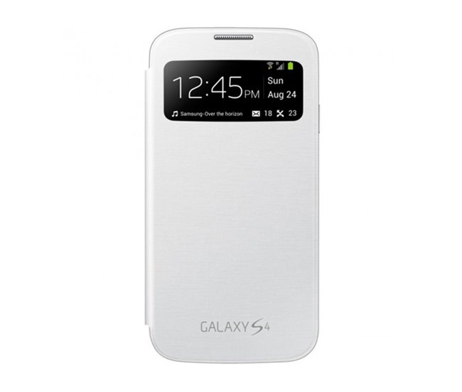Conforama Funda Folio Para Móvil Samsung Galaxy S4 I9500 Blanco