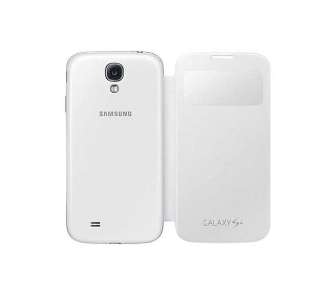 Conforama Funda Folio para Móvil Samsung Galaxy S4 i9500 Blanco