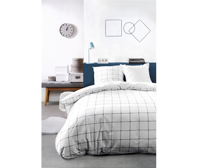 Conforama Funda nórdica ADA cama 90 cm. color blanco